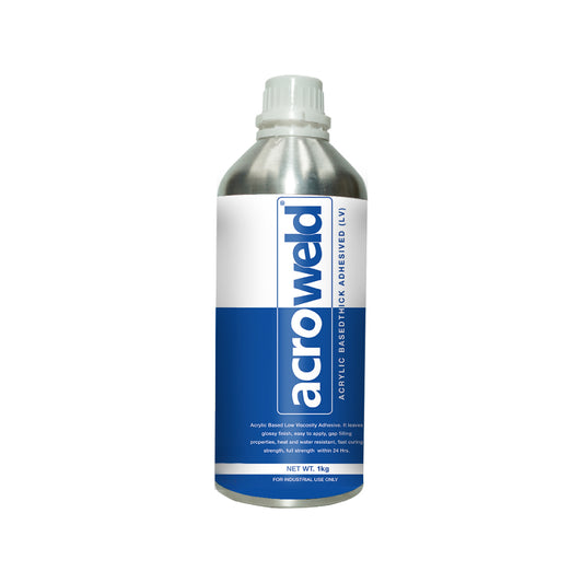 Low Viscosity Acrylic Based Thick Adhesive (Acroweld) for Acrylic Bonding & Gap Filling (1Kg)