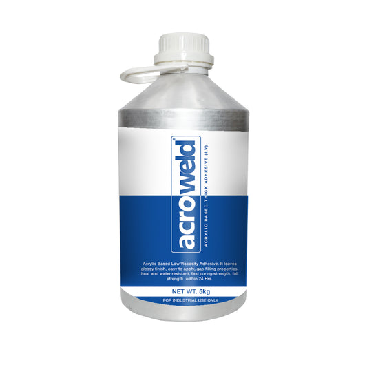 Low Viscosity Acrylic Based Thick Adhesive (Acroweld) for Acrylic Bonding & Gap Filling (5Kg)