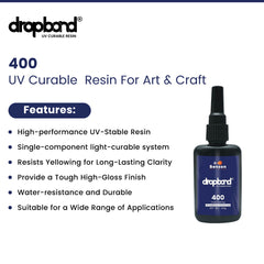 Dropbond UV 400 Curable Clear Casting Resin - 20g