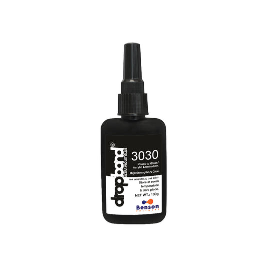 DropBond UV Glue 3030: The Perfect Bond for Glass and Acrylic Lamination - 100g