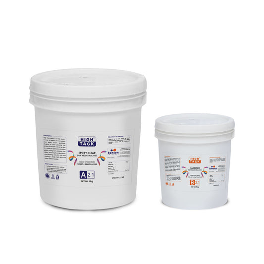 HIGH TACK Clear Epoxy Resin - 10kg + 5kg