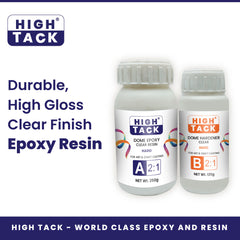 HIGH TACK Dome Epoxy Resin - 250g + 125g
