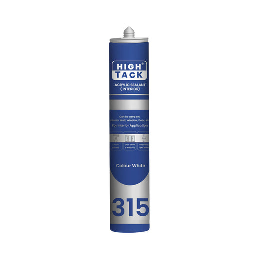 High Tack Interior Black Acrylic Sealant: Ideal for a Range of Building Applications
