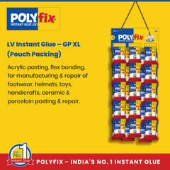Polyfix General Purpose XL Grade - Pouch Packing: The Ultimate Solution for Repair and Manufacturing Needs - 12g (Pack of 5)