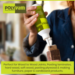 Polyvam Carpenter's Glue: The Ultimate Wood Adhesive for Crafting Quality Woodwork and Furniture - 1Kg