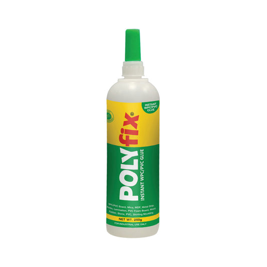 Polyfix WPC Gel Glue:  Adhesive for Modular Kitchen and Bathroom Vanity Applications - 250g