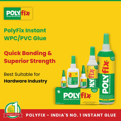 Polyfix WPC Gel Glue: Adhesive for Modular Kitchen and Bathroom Vanity Applications - 50g (Pack of 2)