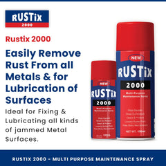 Rustix 2000: Rust-Busting and Multi-Purpose Maintenance Power - 100ml (Pack of 2)