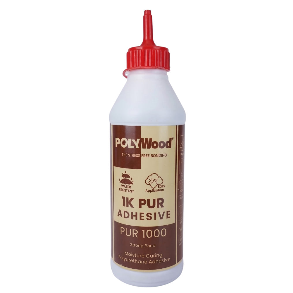 Moisture Curing Polywood 1K PUR Adhesive for Wood - 500g