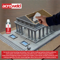 Medium Viscosity Acrylic Based Thick Adhesive (Acroweld) for Precision + Gap Filling (150g)
