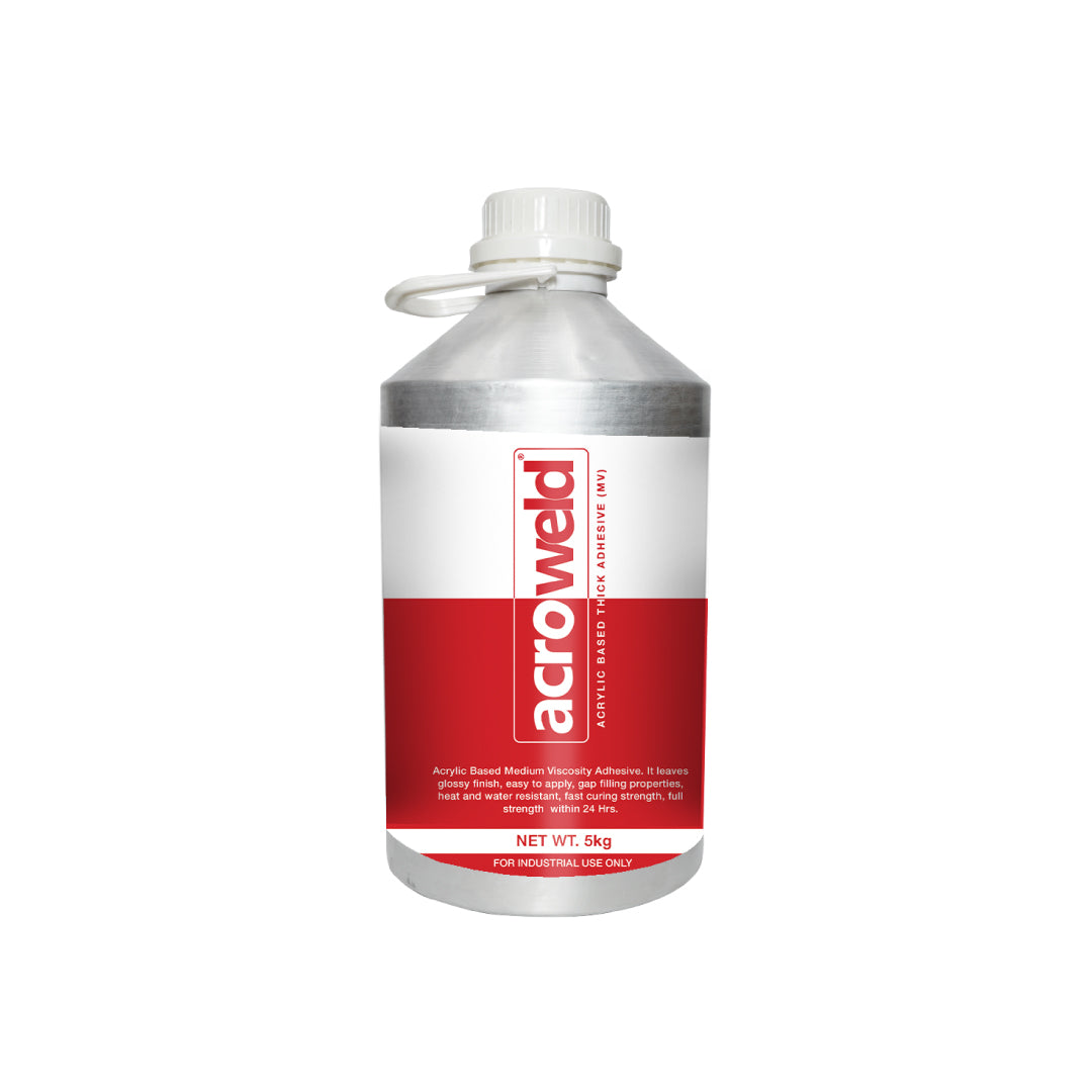 Medium Viscosity Acrylic Based Thick Adhesive (Acroweld) for Precision + Gap Filling (5Kg)