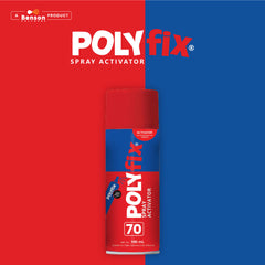 Polyfix Spray Activator (Aerosol Can): Versatile Adhesion Solution for MDF, Furniture, and More - 100ml