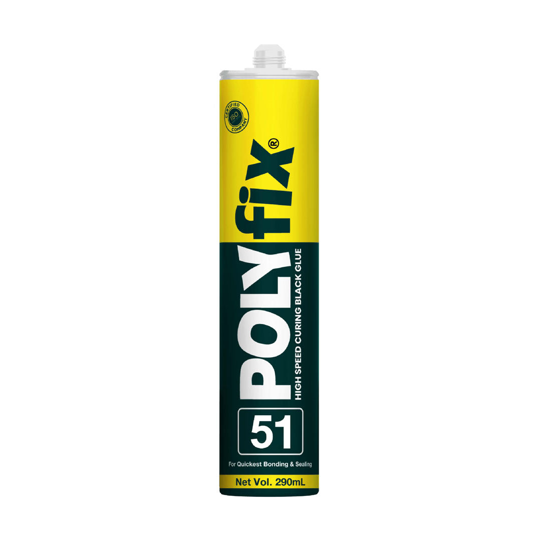 Polyfix 51: High Speed Curing Black Glue For Primerless Adhesion ...