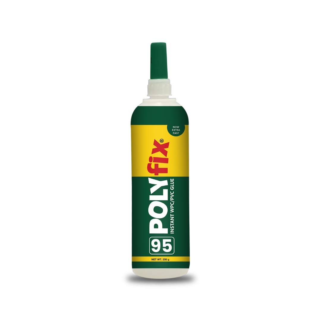 Polyfix WPC Gel Glue:  Adhesive for Modular Kitchen and Bathroom Vanity Applications - 250g