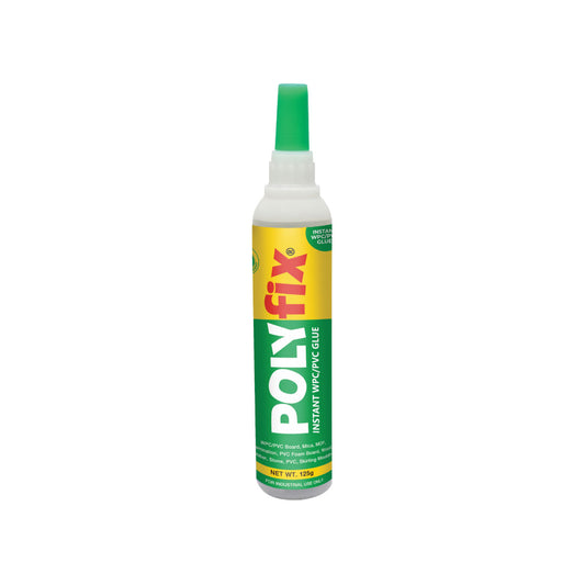 Polyfix WPC Gel Glue:  Adhesive for Modular Kitchen and Bathroom Vanity Applications - 125g