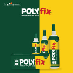Polyfix WPC Gel Glue:  Adhesive for Modular Kitchen and Bathroom Vanity Applications - 250g