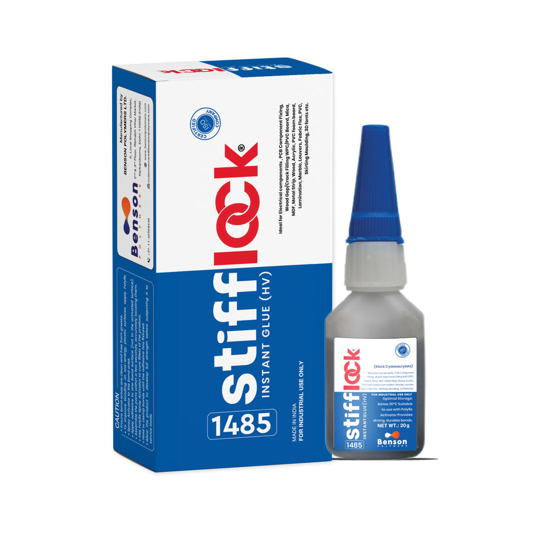 Stifflock HV 1485 (1000 to 1500 CPS) Black 20g