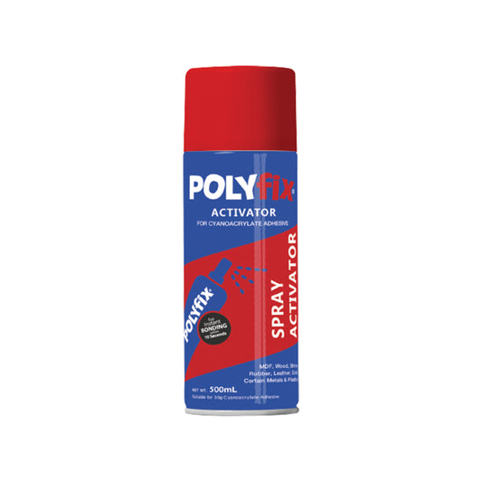 Polyfix Spray Activator (Aerosol Can): Versatile Adhesion Solution for MDF, Furniture, and More - 500ml